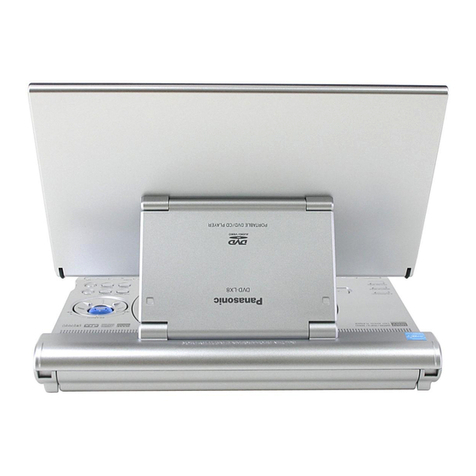 Panasonic PalmTheater DVD-LX8 operating instructions