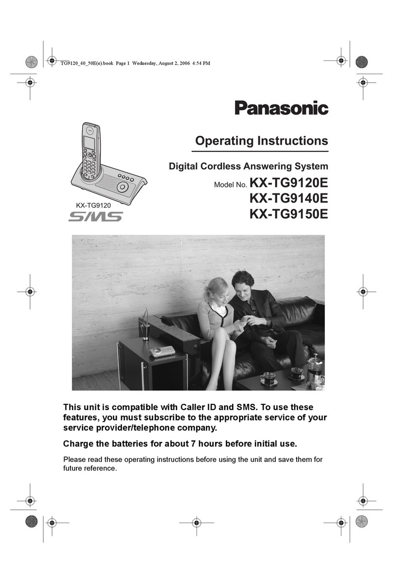 Panasonic KX-TG9120E User manual