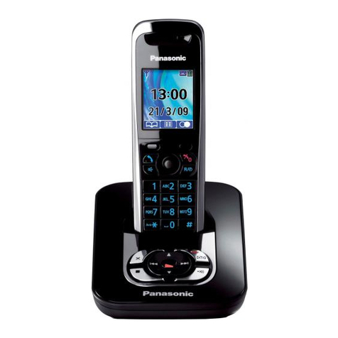 Panasonic KX-TG8421E User manual