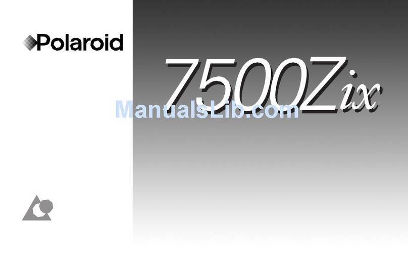Polaroid 7500Zix User manual