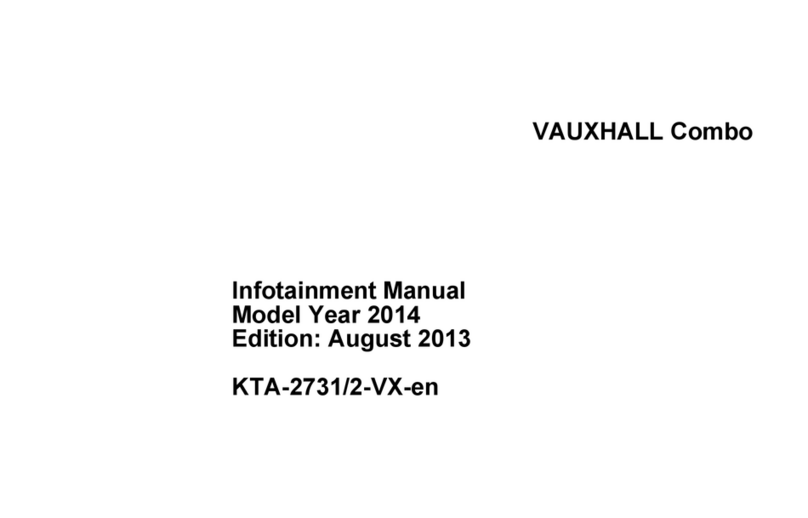 Vauxhall Combo 2014 owner's manual