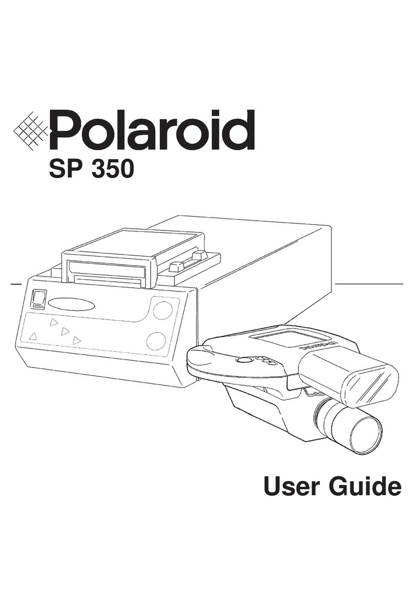 Polaroid SP 350 User manual