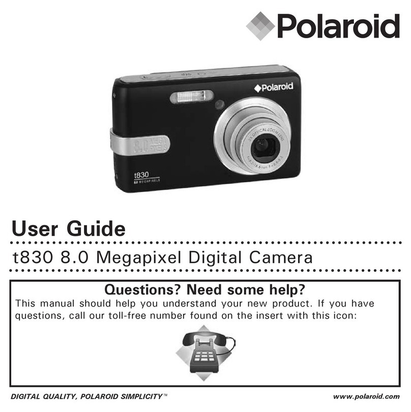 Polaroid T830 user guide