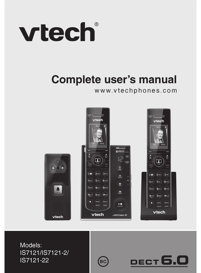 V-tech IS7121-22 User manual