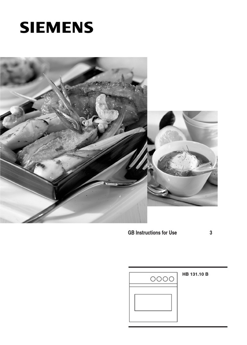 Siemens HB 131. 10 B User manual