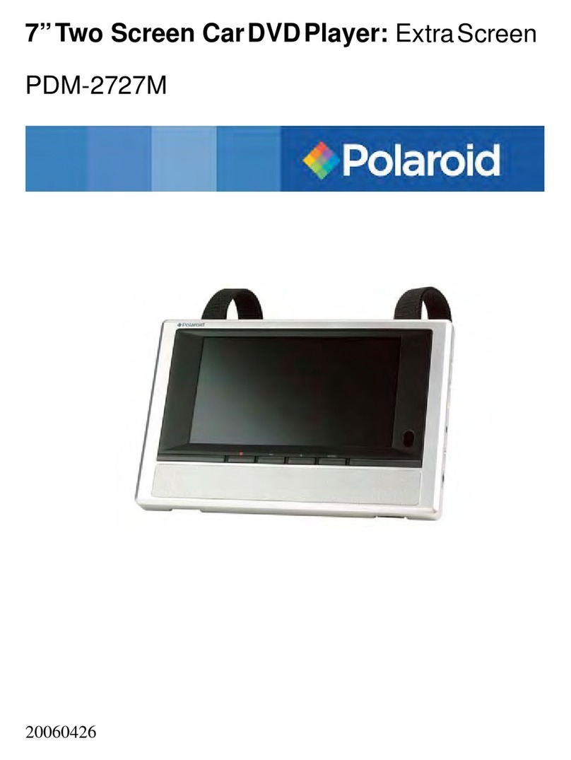 Polaroid PDM-2727M User manual