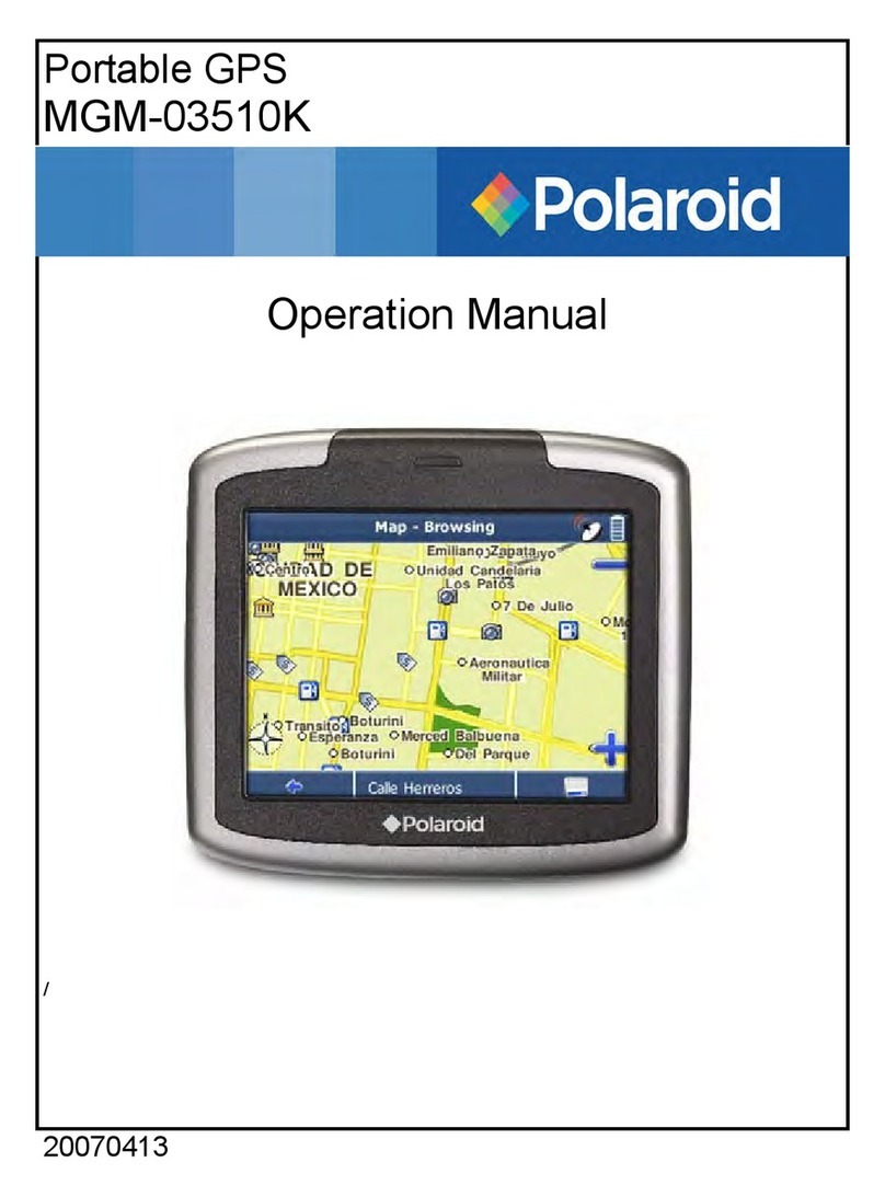 Polaroid MGM-03510K Operation manual