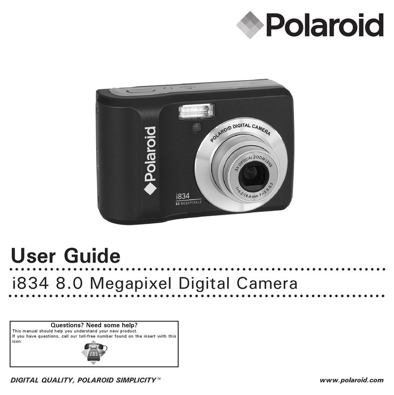 Polaroid I834 User manual