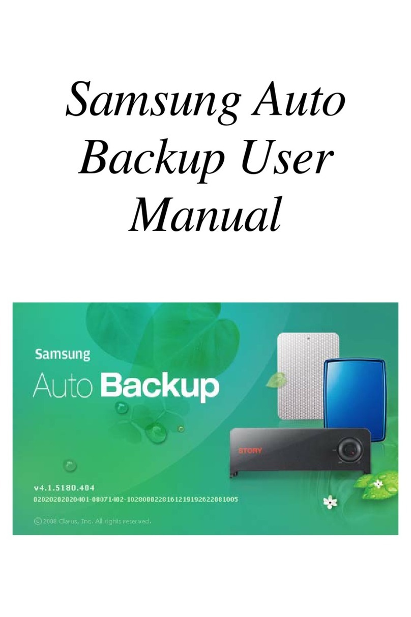 Samsung Auto Backup User manual