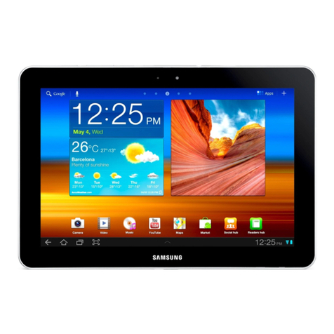 Samsung Galaxy Tab 10.1 GT-P7510 User manual