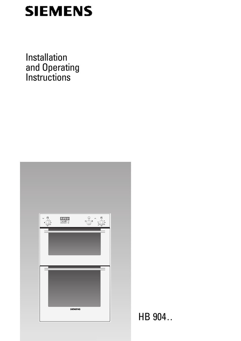 Siemens HB 904 Series User manual