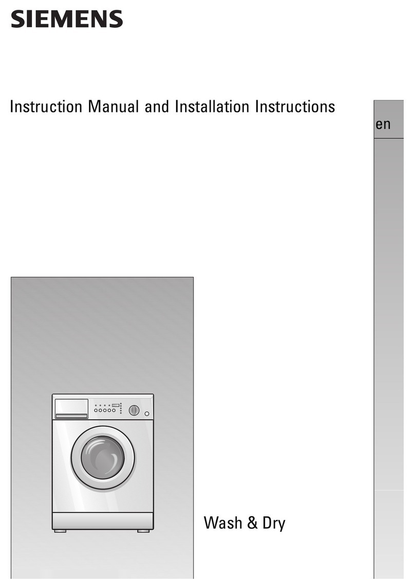 Siemens WDI1440 User manual