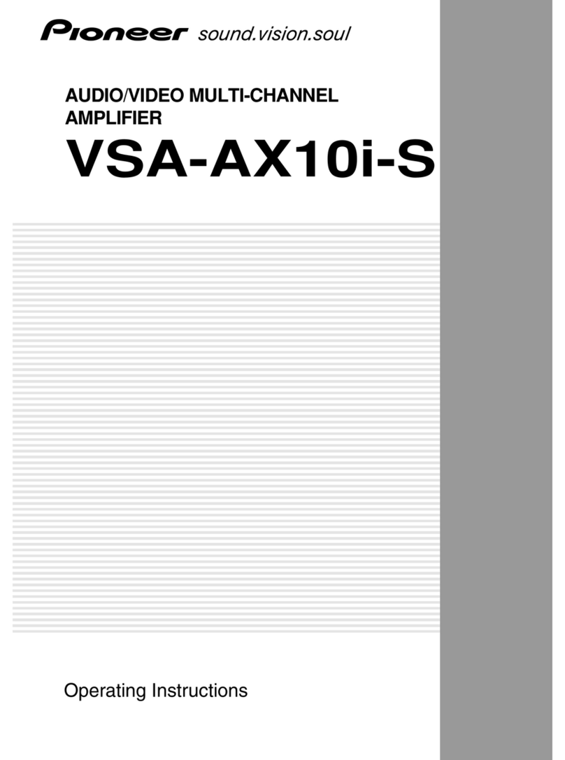 Pioneer VSA-AX10i-S User manual