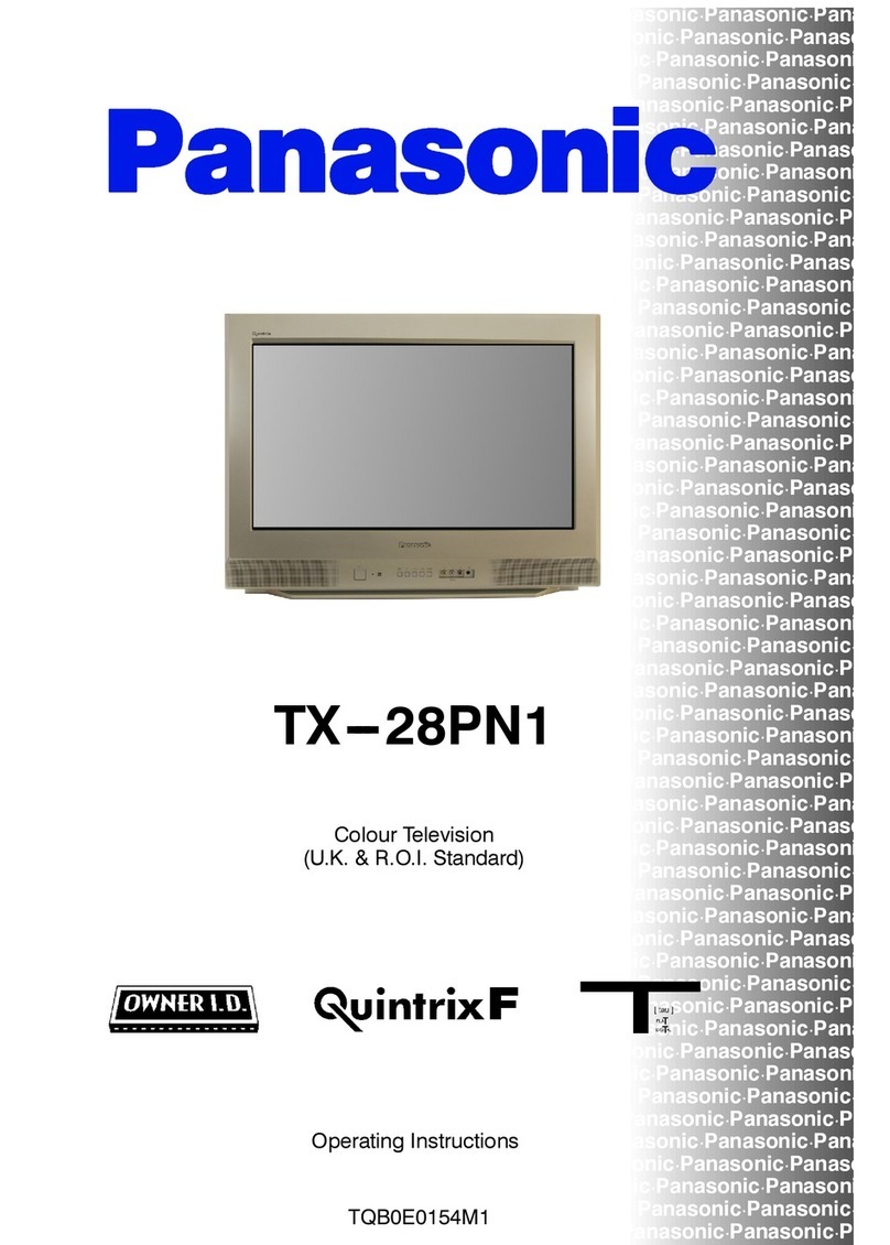 Panasonic QuintrixF TX-28PN1 User manual Panasonic QuintrixF TX-28PN1 User manual