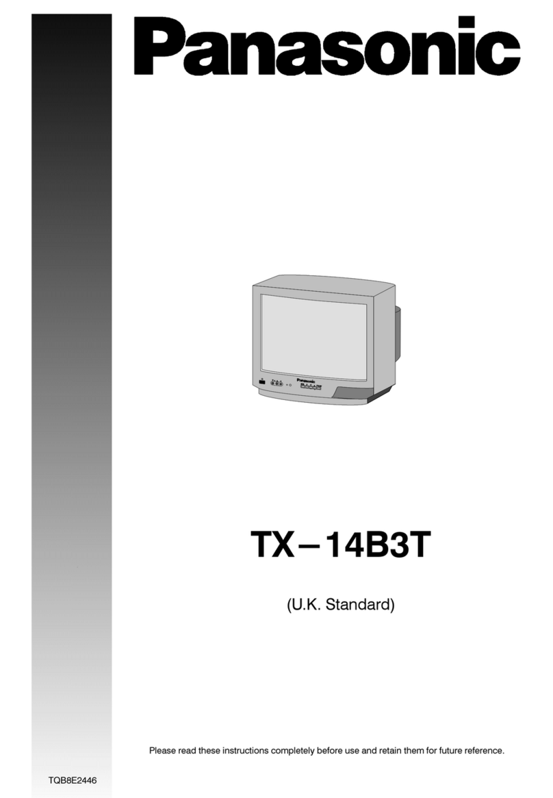 Panasonic TX-14B3T User manual