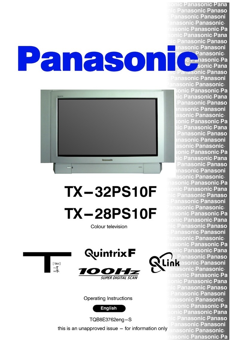 Panasonic QuintrixF TX-28PS10F User manual