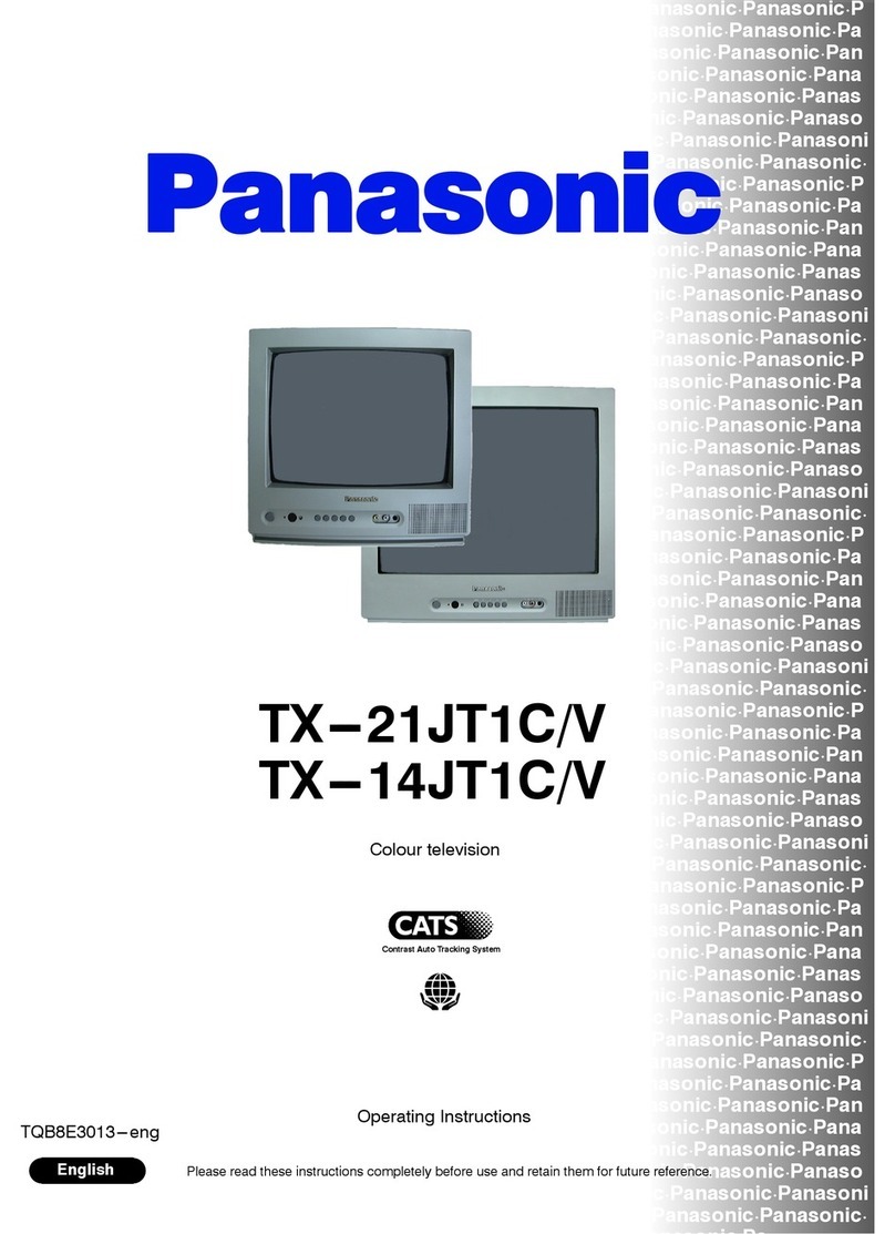 Panasonic TX-14JT1CV User manual