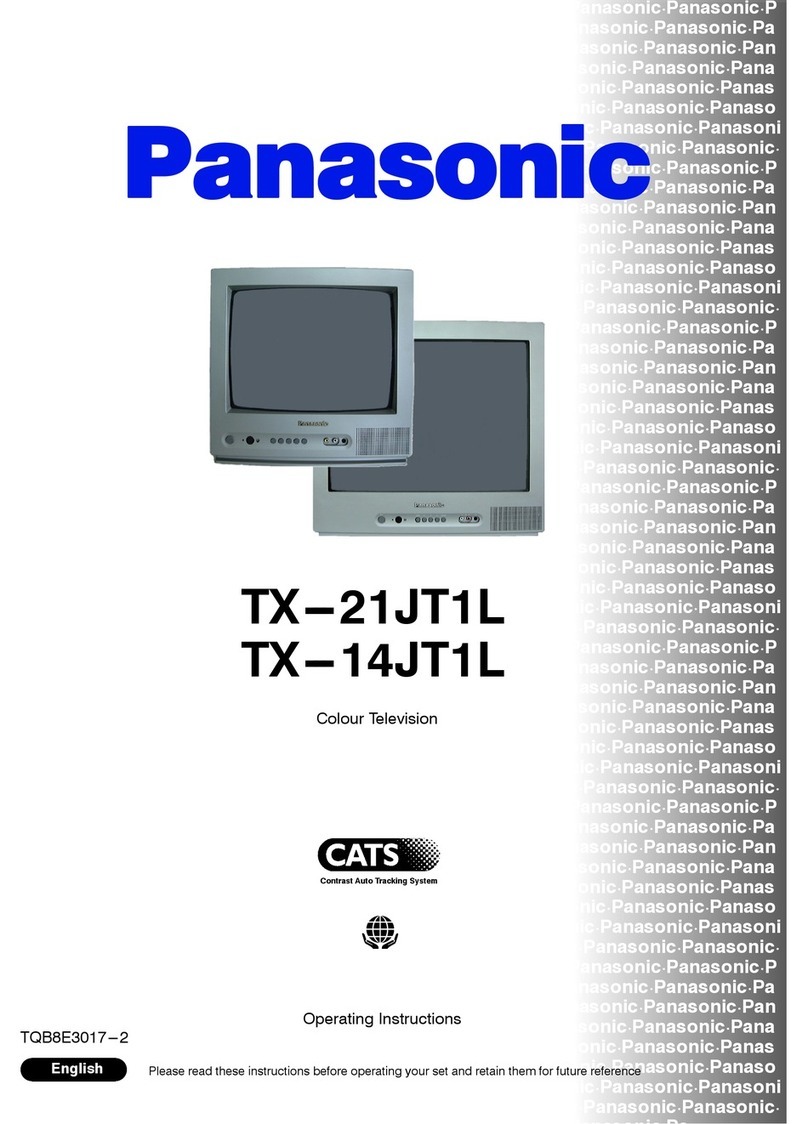 Panasonic TX-14JT1L User manual Panasonic TX-14JT1L User manual