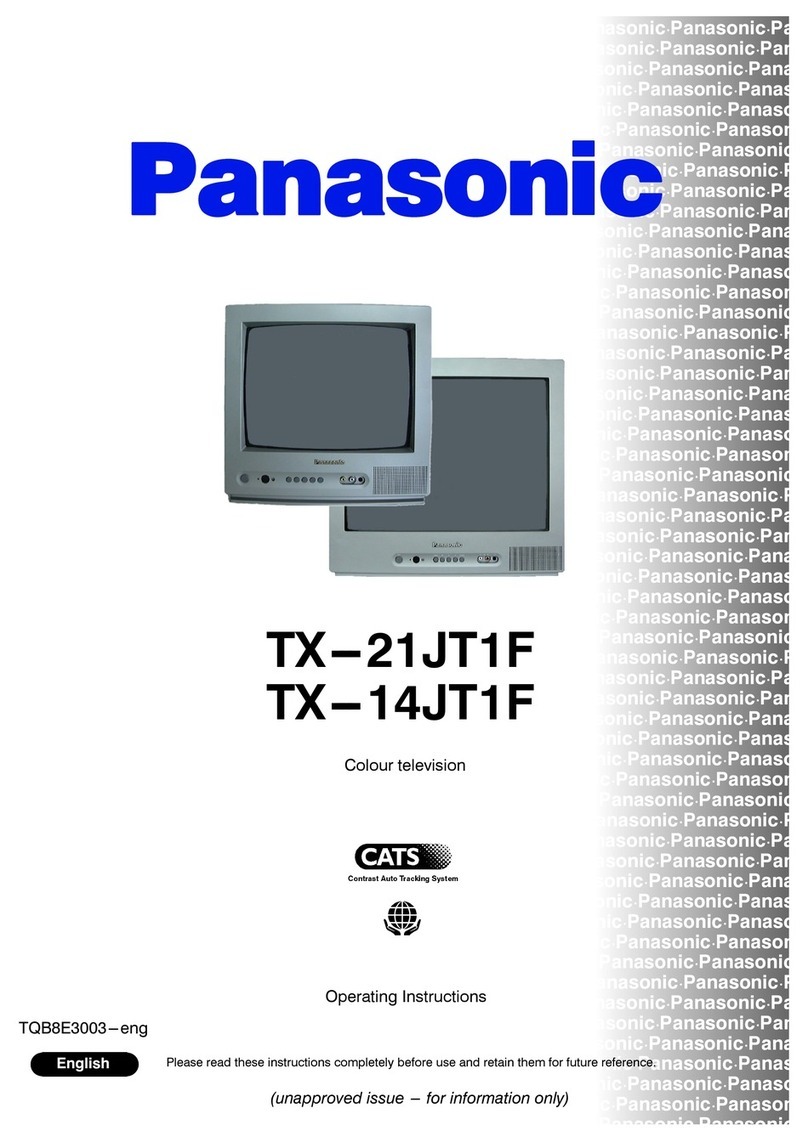 Panasonic TX-14JT1F User manual