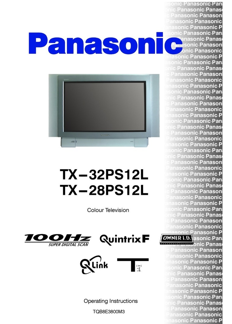 Panasonic QuintrixF TX-28PS12L User manual Panasonic QuintrixF TX-28PS12L User manual