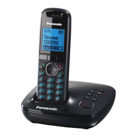 Panasonic KX-TG5521E operating instructions