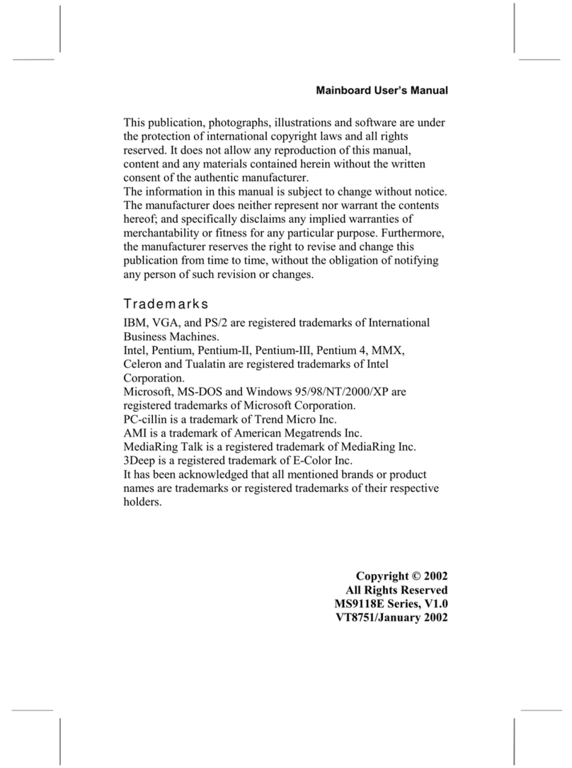 MATSONIC MS9118E Series User manual
