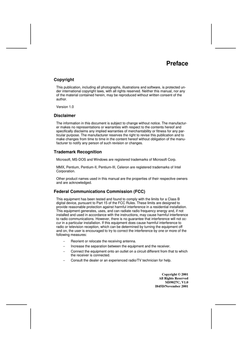 MATSONIC MS9027C User manual