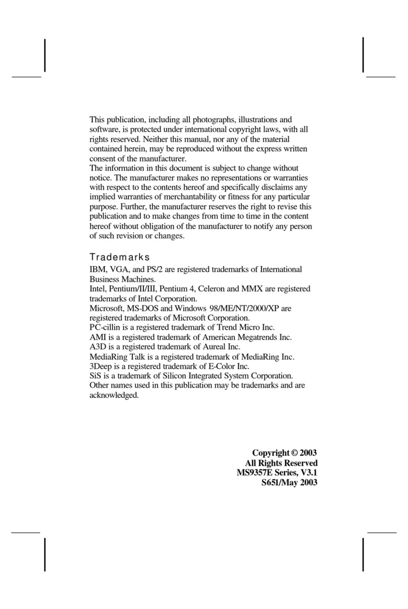 MATSONIC MS9357E Series User manual
