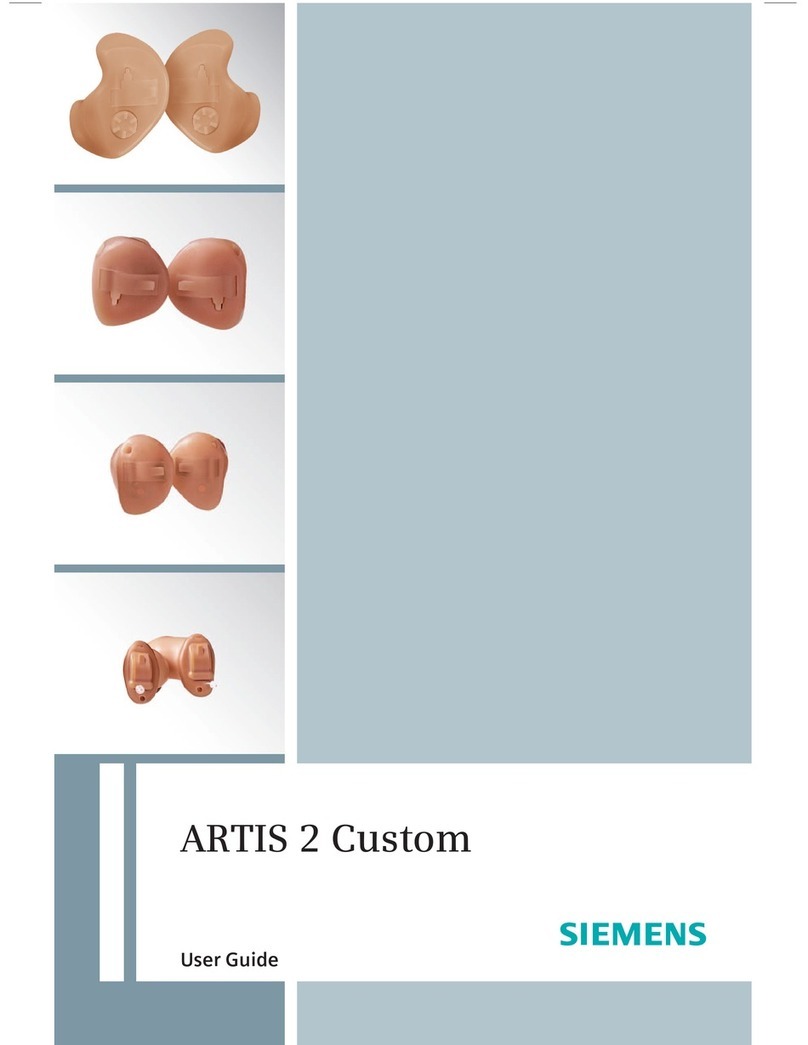 Siemens ARTIS 2 Custom User manual