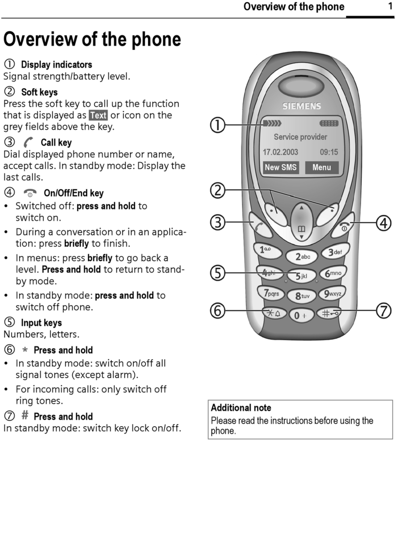 Siemens A53 User manual