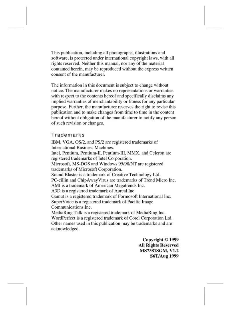 MATSONIC MS7381SGM User manual