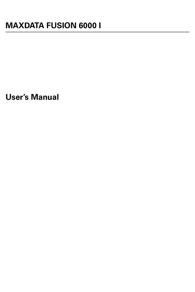 MAXDATA FUSION 6000 I user manual