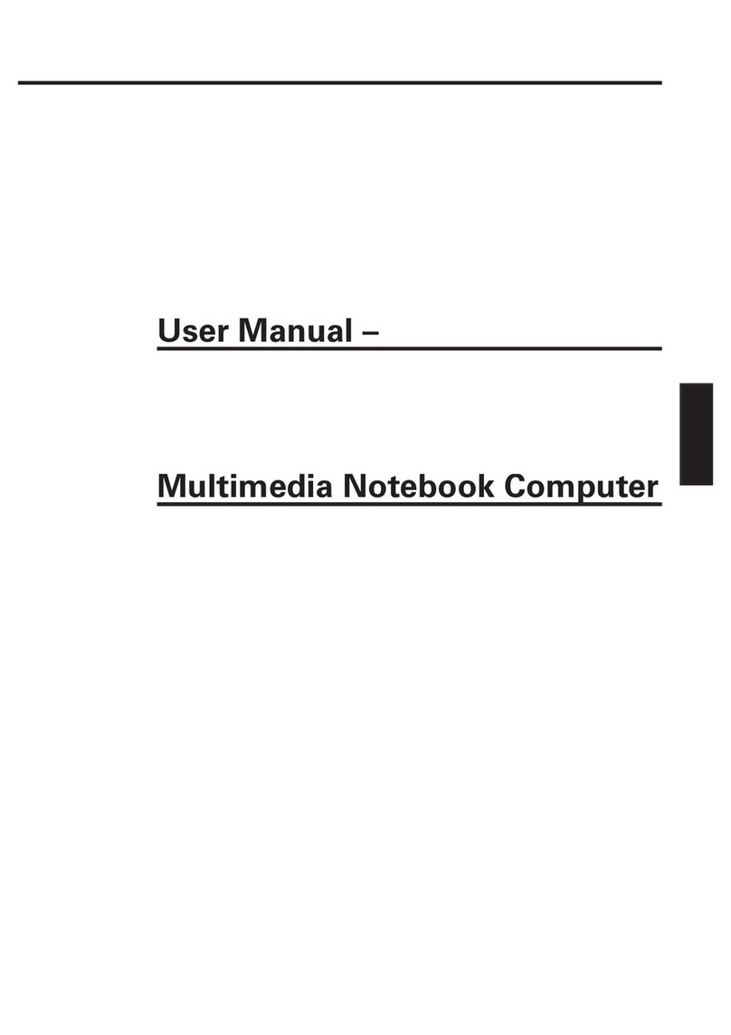 MAXDATA Multimedia Notebook Computer User manual