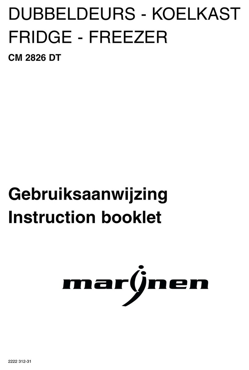 MARYNEN CM 2826 DT Instruction booklet