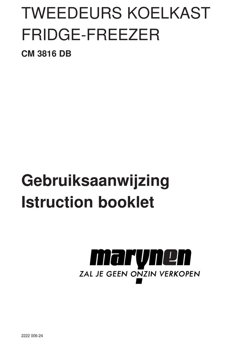 MARYNEN CM 3816 DB Instruction booklet