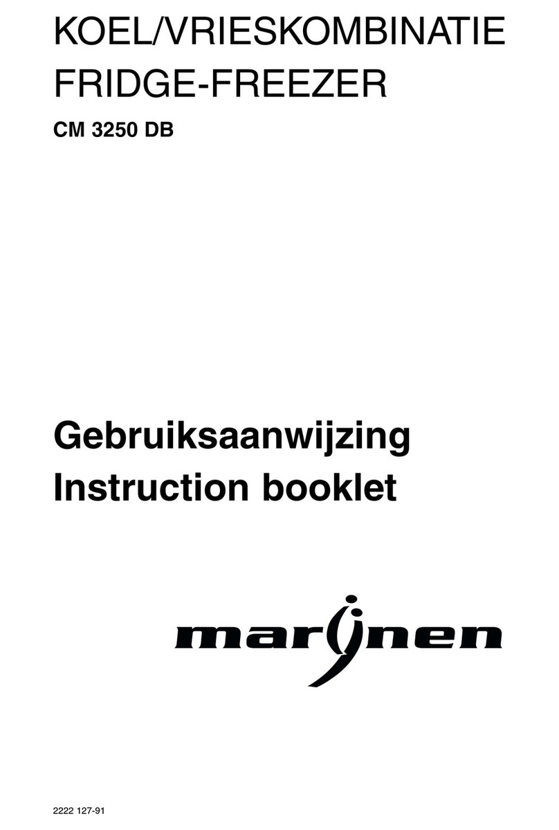 MARYNEN CM 3250 DB Instruction booklet