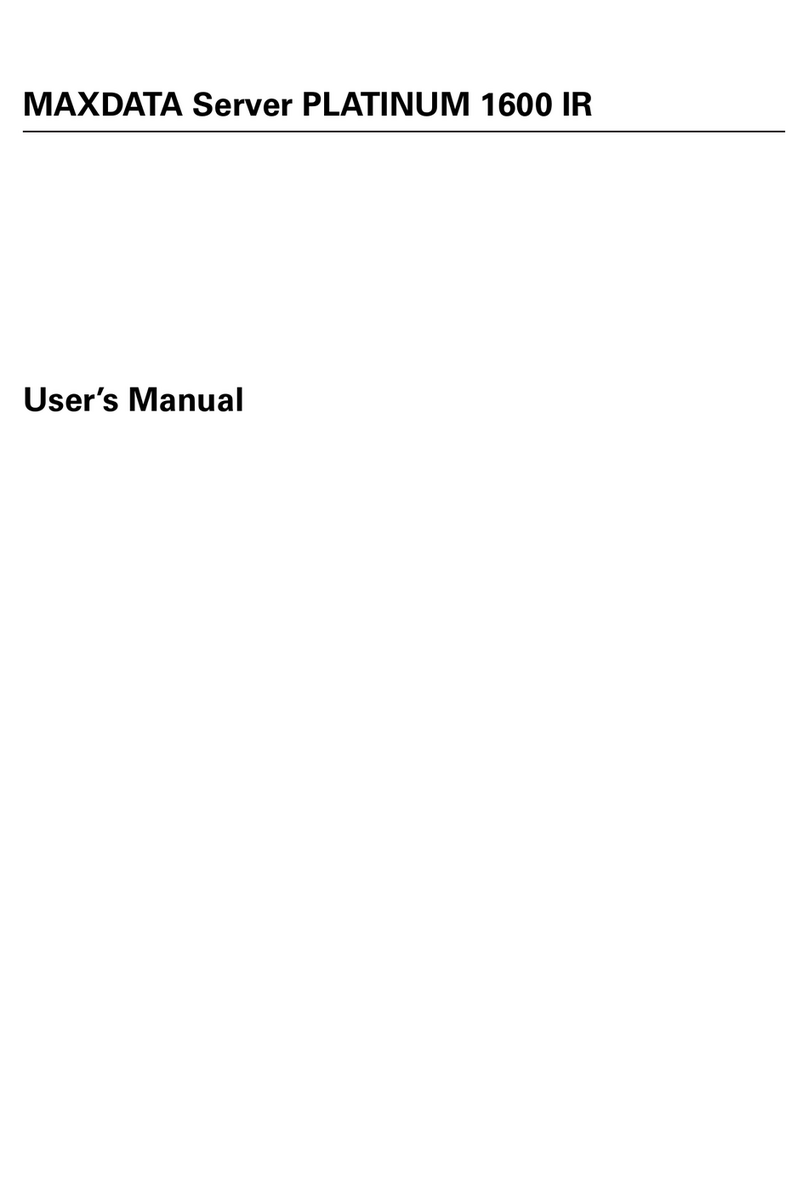 MAXDATA PLATINUM 1600 IR User manual