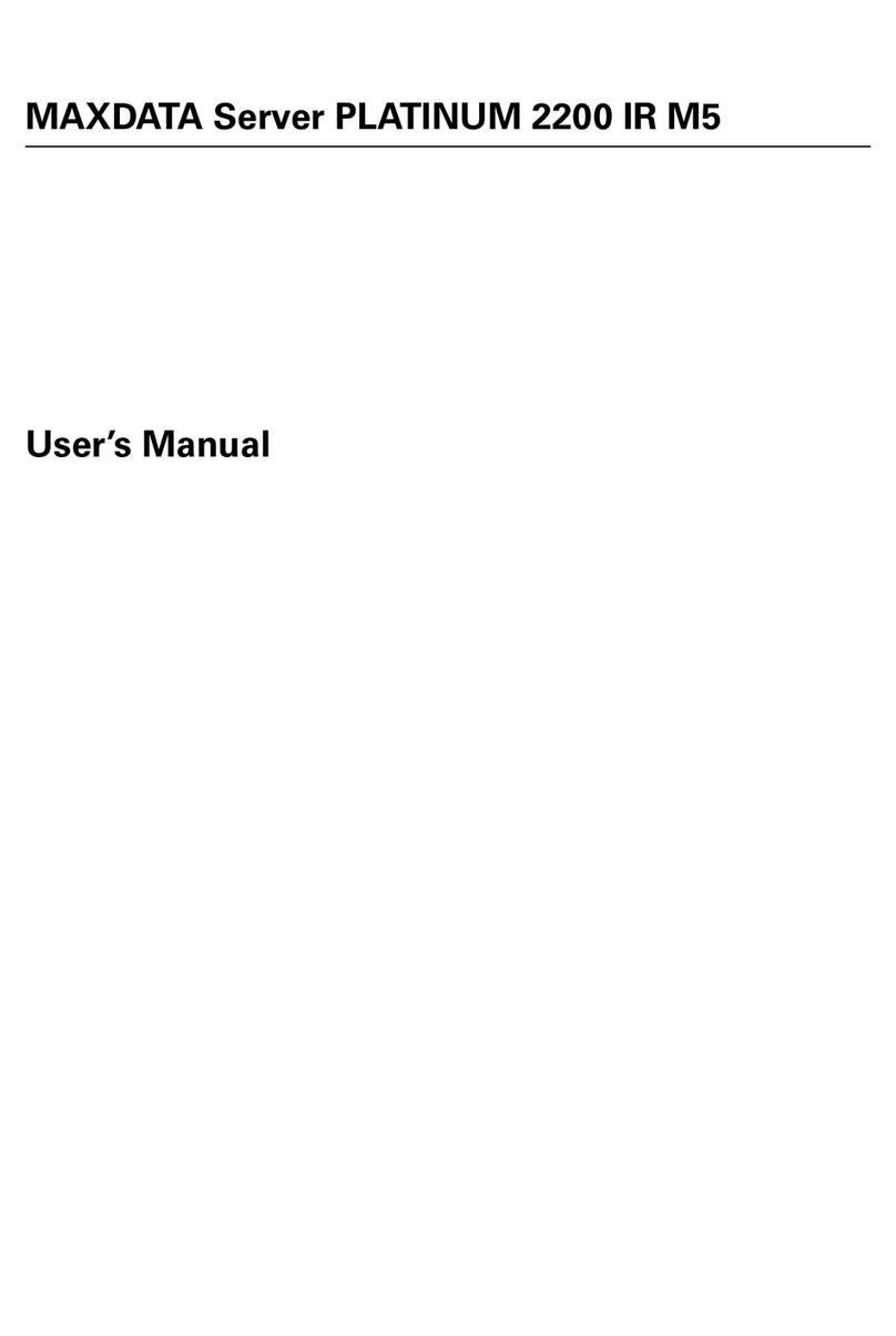 MAXDATA PLATINUM 2200 IR user manual