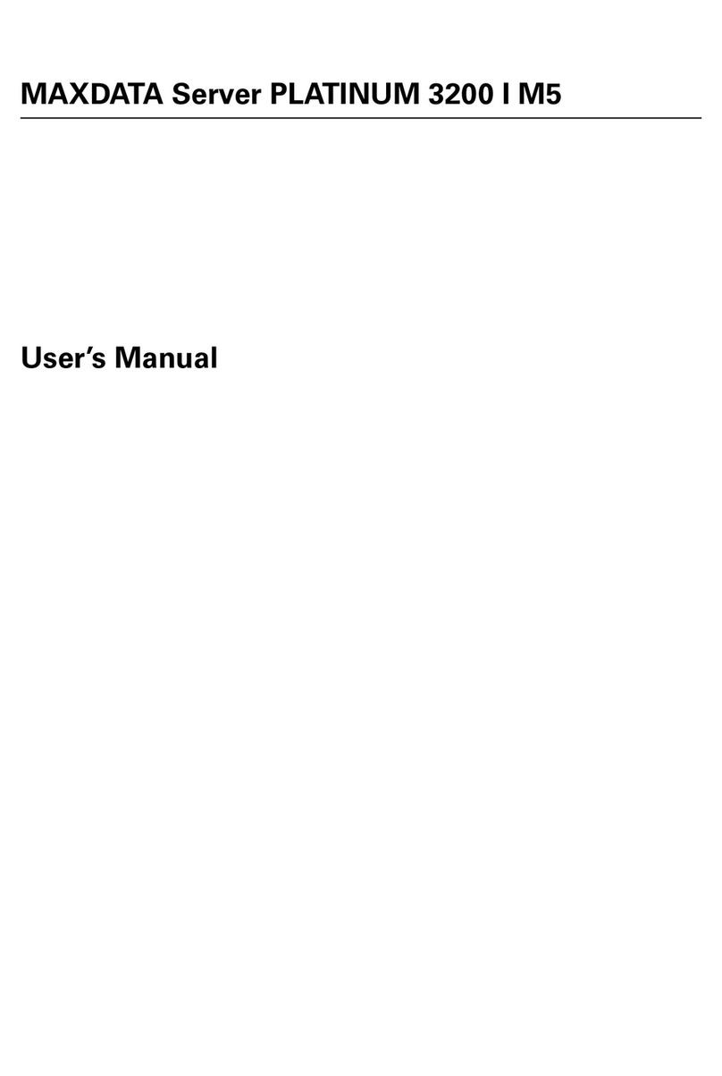 MAXDATA PLATINUM 3200 I M5 user manual