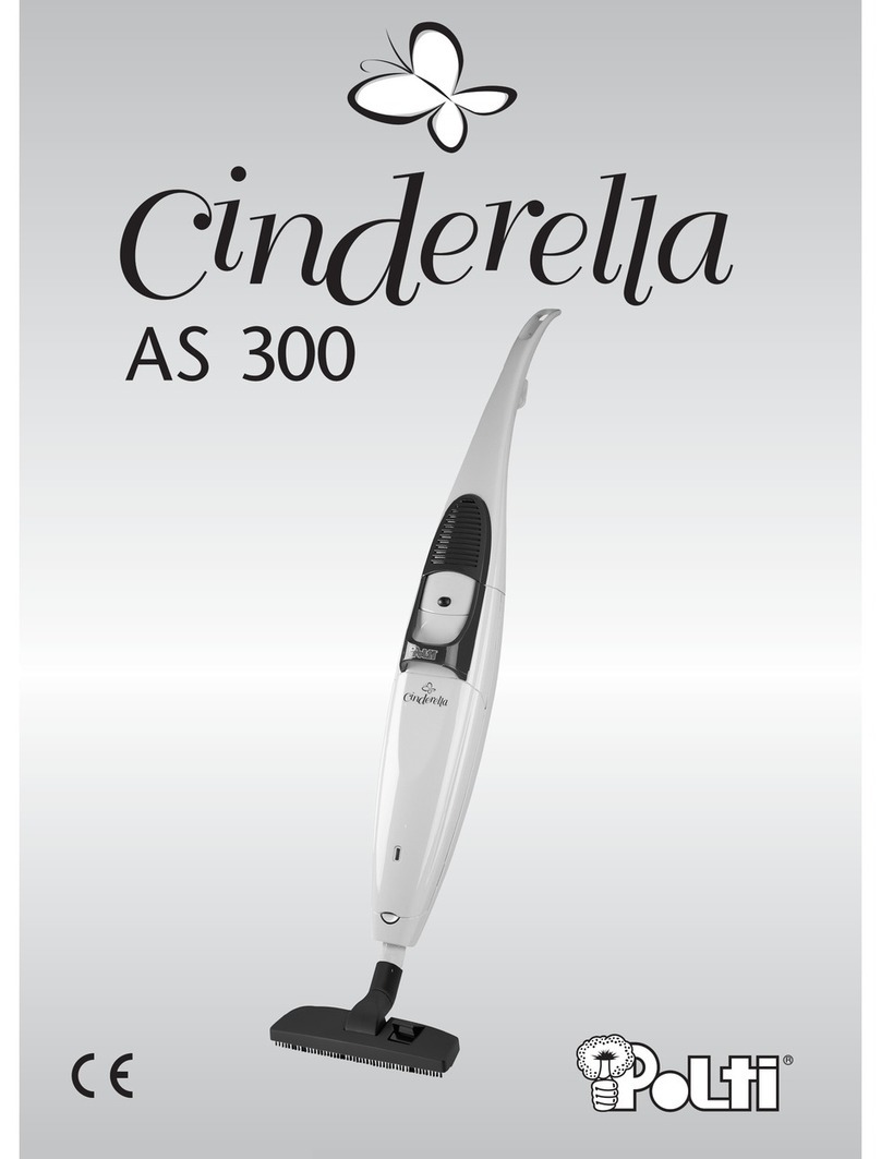 POLTI Cinderella AS300 Usage instructions