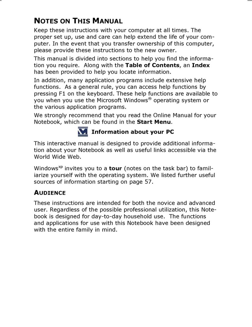 Medion PC User manual