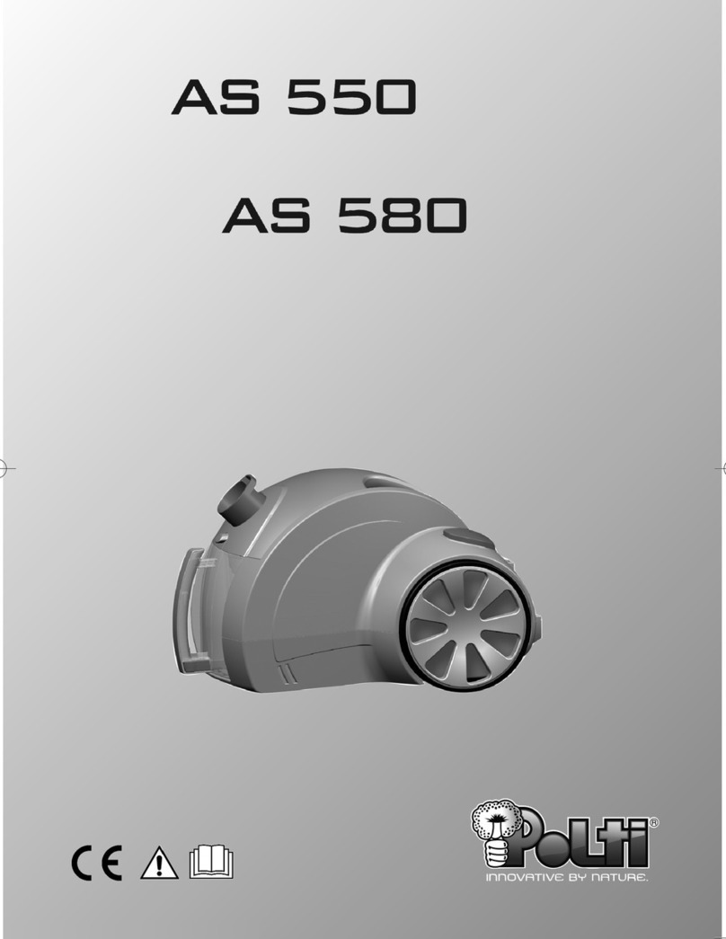 POLTI AS 550 Parts list manual