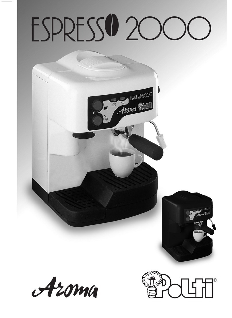 POLTI ESPRESSO 2000 Usage instructions