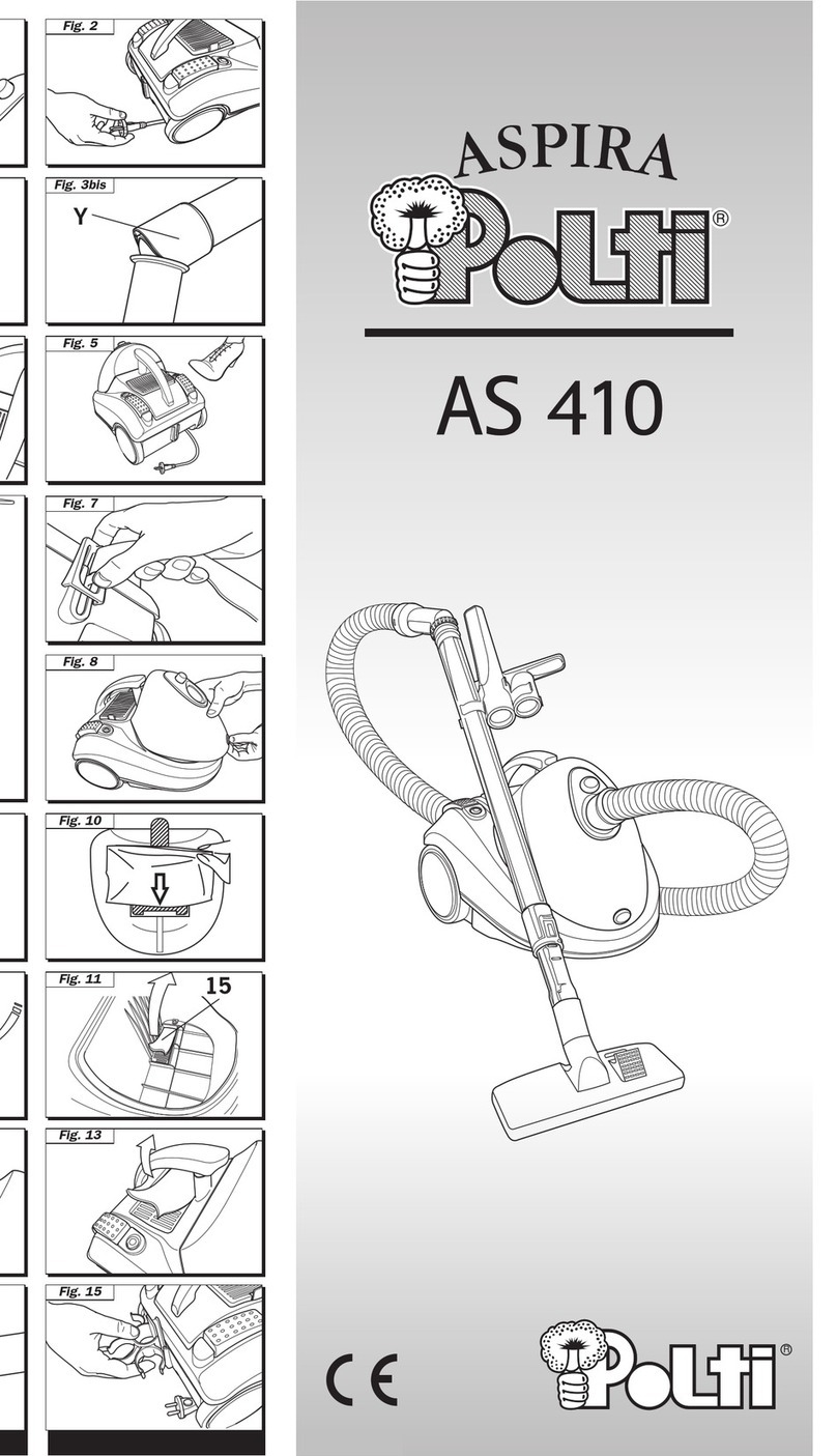 POLTI ASPIRA AS 410 Parts list manual