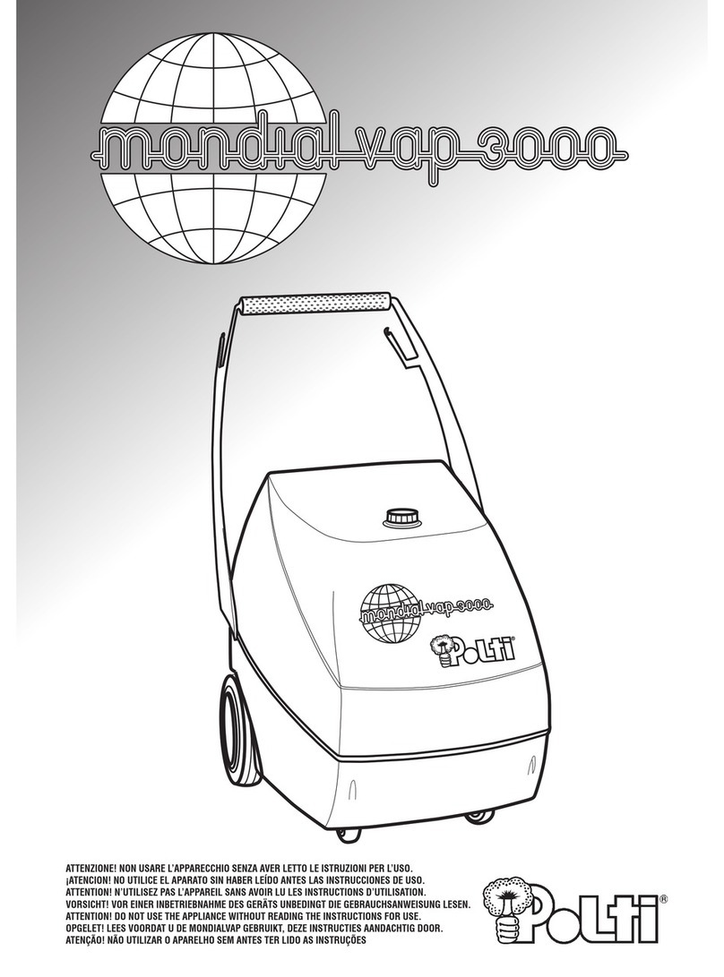 POLTI MONDIAL VAP 3000 Usage instructions