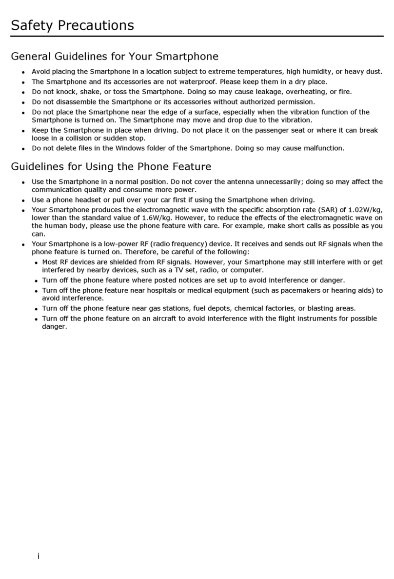 Medion Smartphone Instruction sheet Medion Smartphone Instruction sheet