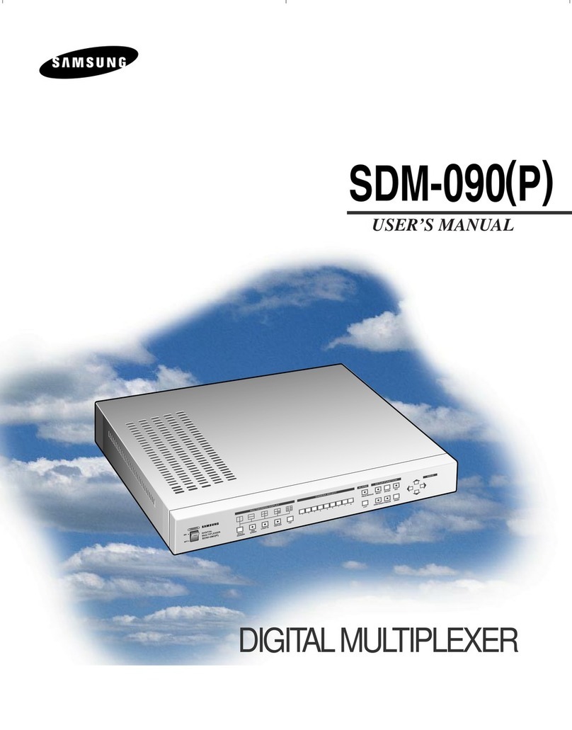 Samsung SDM-090P user manual