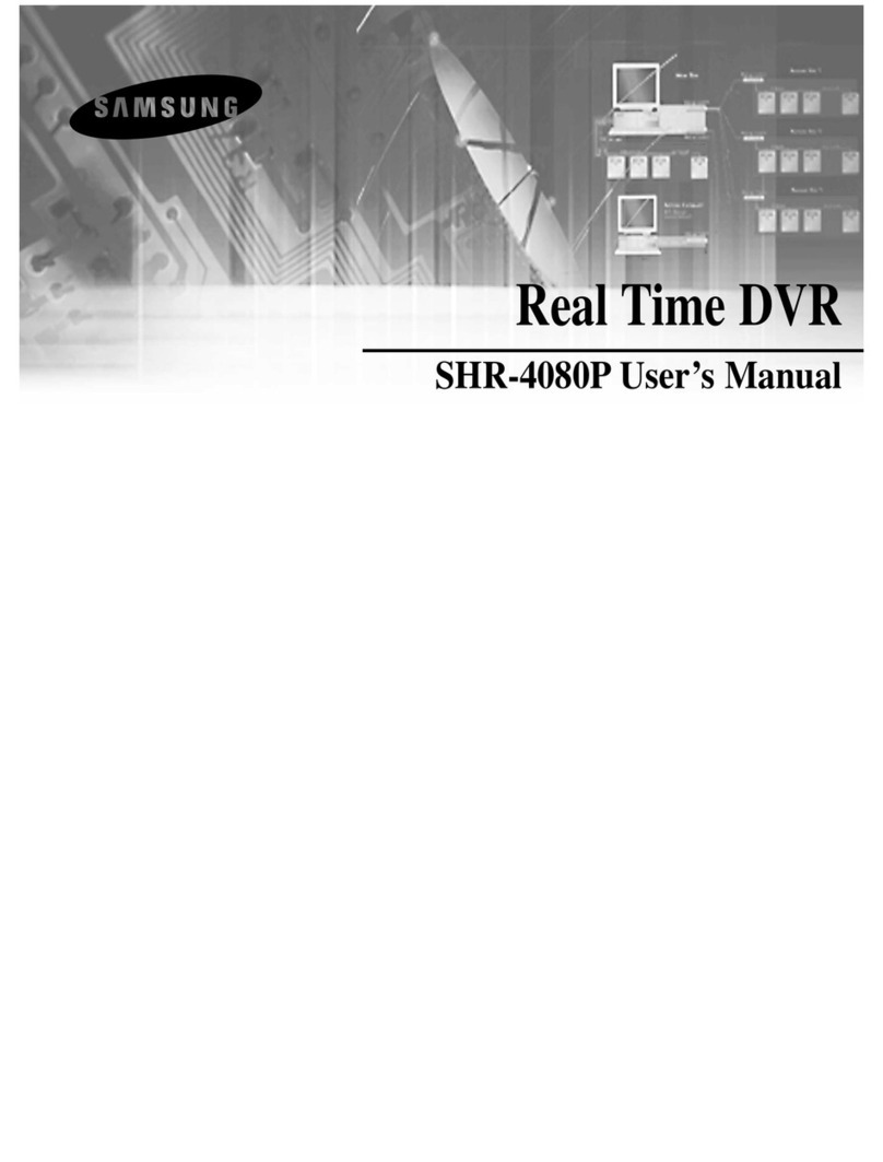 Samsung SHR-4080P User manual