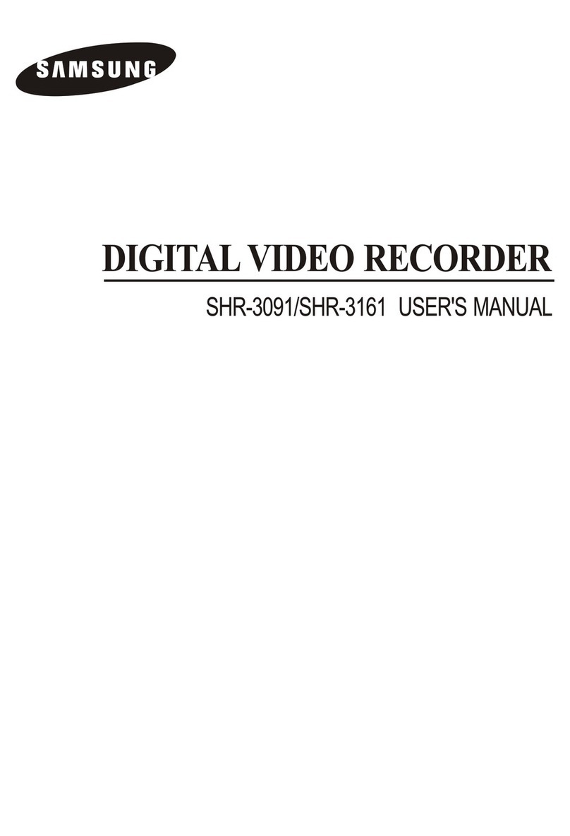 Samsung SHR-3091 User manual