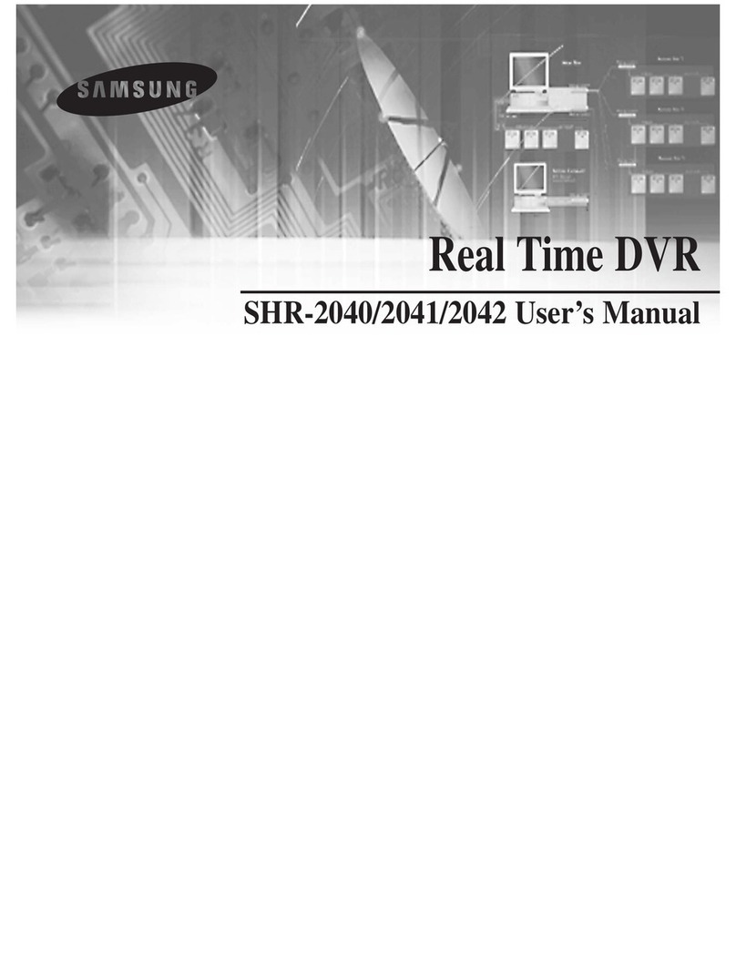 Samsung SHR-2040P User manual
